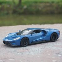 WELLY 1:24 Alloy Static Car Model For Ford 2017 GT Mens Gift Display no box