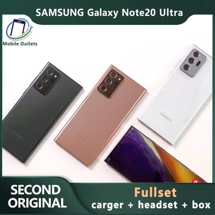 Samsung Galaxy Note 20 ULTRA 5G 12GB/128GB 12GB/256GB SECOND ORIGINAL ...