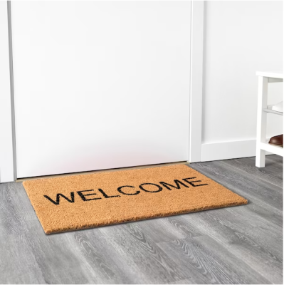 Door mat size 40x70 cm.