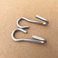 Limited Time Discounts 10 Pairs Stainless Steel Hooks Curb Chain Hook Double Hook With Left And Right Sides