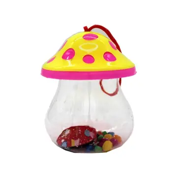 New Arrival】 Mini Fish Bowl Portable Plastic Small Fish Tanks Birthday Gift  for Kids Children
