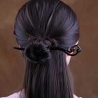 New Retro Chinese Hairpin Vintage Wooden Hair Fork Carve Animal Bird Phoenix Hair Sticks for Girls Bridal Bride Wedding Headwear Haberdashery