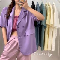 [พร้อมส่ง] 827#เสื้อสูทแฟชั่น เสื้อคลุม blazer เสื้อสูทสไตล์เกาหลี ใส่สบาย มีสินค้าพร้อมส่ง