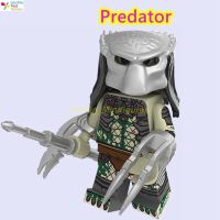 LT【ready stock】Compatible With Minifigures Alien VS Predator Garage Kits Building Blocks Toys For Children1【cod】