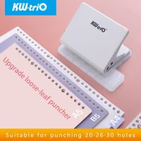 【CC】 1pcs 10-Hole Paper Punch Metal Loose-Leaf Hole Puncher 10 Sheets Capacity A5 Notebook Scrapbook Diary Planner