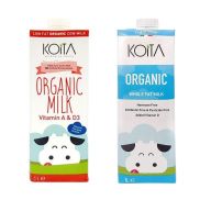 Sữa bò hữu cơ nguyên kem - ít béo - Lactose Free 200ml và 1L Koita