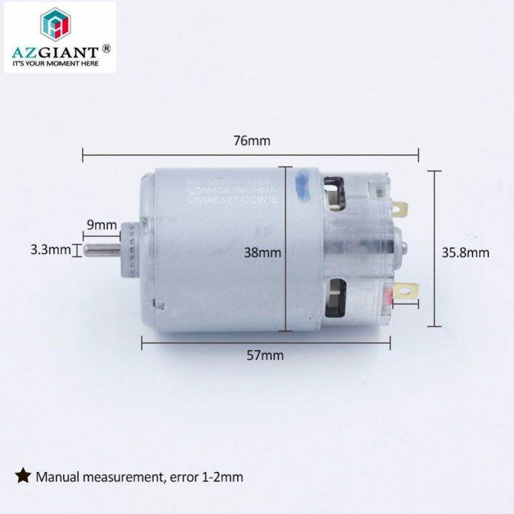 for original RS-550VC-7525 5V12V14V High power high speed motor DIY ...