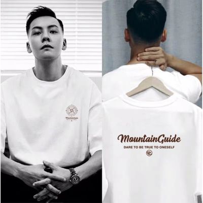 Fashion Brand Letter Print Short-Sleeve T-shirt Mens Summer Ins Trendy Hong Kong Style round Neck Pure Cotton Couple Loose Casual Half Sleeves 1EZE COD