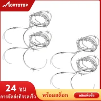 MOVTOTOP 4PCS จำลองด้วยหนวดลวดลวดลวดหนามปลอม Halloween Party Prank Babed Wires