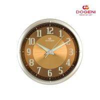 DOGENI นาฬิกาแขวน โดเกนี่ รุ่น WNP004SL/GY สีเงิน/สีเทา ขนาด : Ø31 x หนา 4.5ซม. Wall Clock