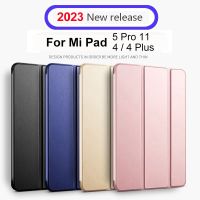 For Xiaomi mi pad 4 plus / pad4 Smart Case tablet silicon PU Leather Flip Cover MIPAD 5 Case Pro 11 full Protector Sleeve Sleep Cases Covers