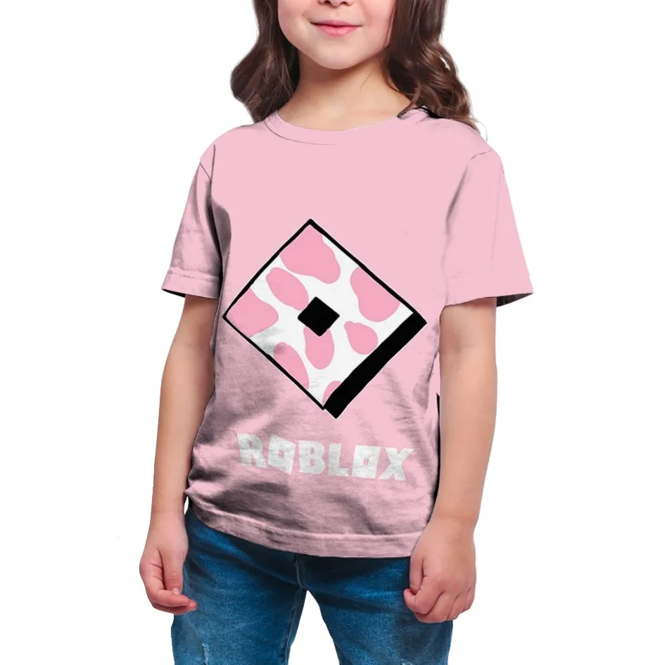 Kids Girl Roblox Printed Oversize T-Shirt, New Arrivals, 61234160139