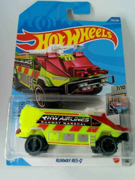 Hot Wheels Runway Res Q Yellow Lazada Indonesia