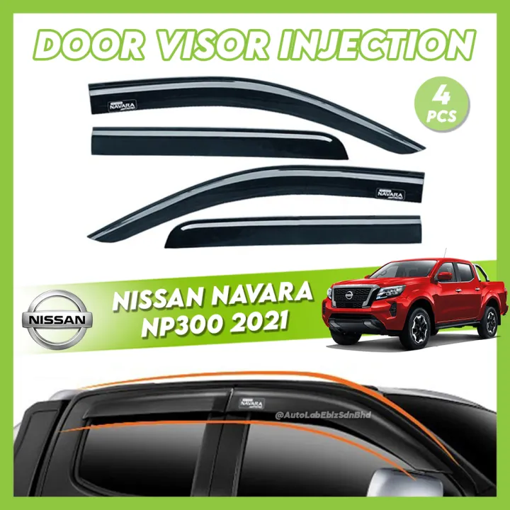Nissan Navara NP300 2021 OEM Door Visor Injection (PMMA) (4 pcs/set