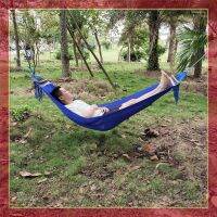 [COD] ice wire mesh hammock adult hanging net swing bed self-driving tour double-layer anti-rollover without bracket to send tied