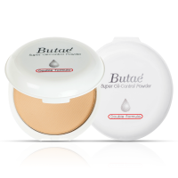 BUTAE SUPER OIL-CONTROL POWDER DOUBLE FORMULA : แป้ง บูเต้ ซุปเปอร์ ออยล์คอนโทรล พาวเดอร์ x 1 ชิ้น abcmall