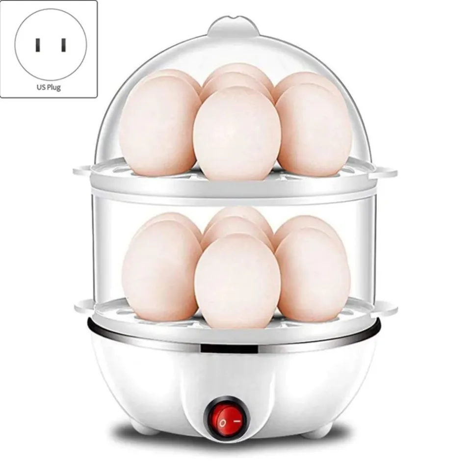 Rapid 14-Egg Cooker with Auto Shut-Off (White)