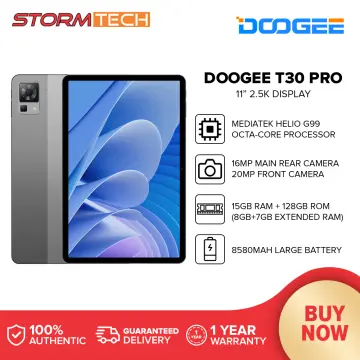 DOOGEE T30 Pro Tablet MediaTek Helio G99 11'' 2.5K TÜV Certified