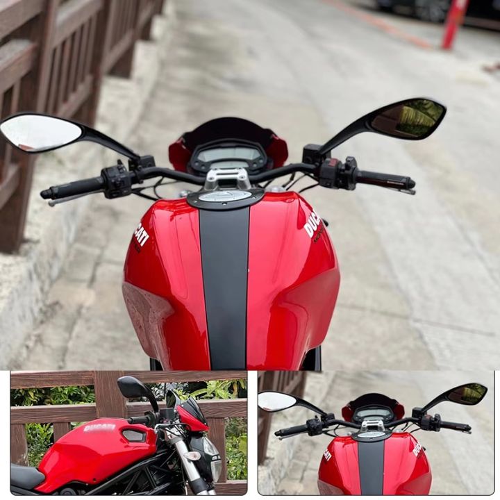 กระจกรถมุมมองด้านหลังมอเตอร์ไซค์สำหรับ-ducati-696มอนสเตอร์795-streetfighter-s-848