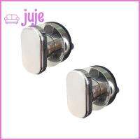 JUJE83274ที่ดึงจุกดูดมือจับประตูตู้สีเงินแบบติดเอง2ชิ้น/เซ็ตสำหรับด้ามจับขยายประตูหน้าต่างการควบคุมเฟอร์นิเจอร์