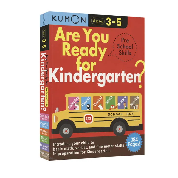 Kumon Are You Ready for Kindergarten Preschool Skills H001 Lazada PH