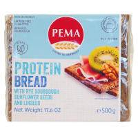 Sourdough Bread Protein Rich 500g Pema brand  Fast Shipping พีมา ขนมปังหมัก ซาวโดวจ์ โปรตีนสูง 500 กรัม จากเยอรมนี