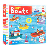Busy books busy boats English Enlightenment for young children