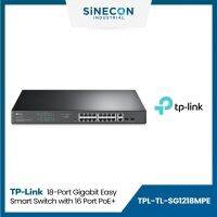 มีบริการส่งด่วนภายในวัน - TP-Link รุ่น TL-SG1218MPE 18-Port Gigabit Easy Smart Switch with 16-Port PoE+ By Sinecon