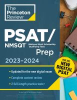 หนังสืออังกฤษใหม่ PRINCETON REVIEW, THE: PSAT/NMSQT PREP, 2023-2024