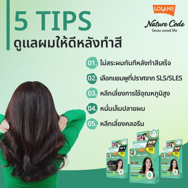 lolane-โลแลน-เนเจอร์โค้ด-แชมพูปิดผมขาว-n1-n9-สีย้อมผม-เปลี่ยนสีผม-ยาย้อมผม-ปิดหงอก-1-กล่อง