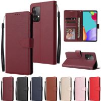 For Samsung A53 A02s A03 A12 A13 A21s A31 A32 A33 A50 A51 A52 A53 A72 A73 Flip Leather Wallet Case For Galaxy A6 A7 A8 2018 Case