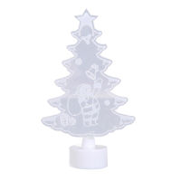 Gloryworld Decorative Light Christmas Theme Pattern Illusion Lamp Display Mold