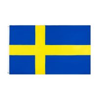 60x90cm 90x150cm Sweden National Flag Home Decor Polyester The Kingdom of Sweden Swedish