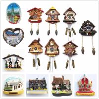 【YF】☒♘✣  Austria Cuckoo Flavor building Refrigerator Magnets Fridge Magnetic Sticker Souvenir Collection