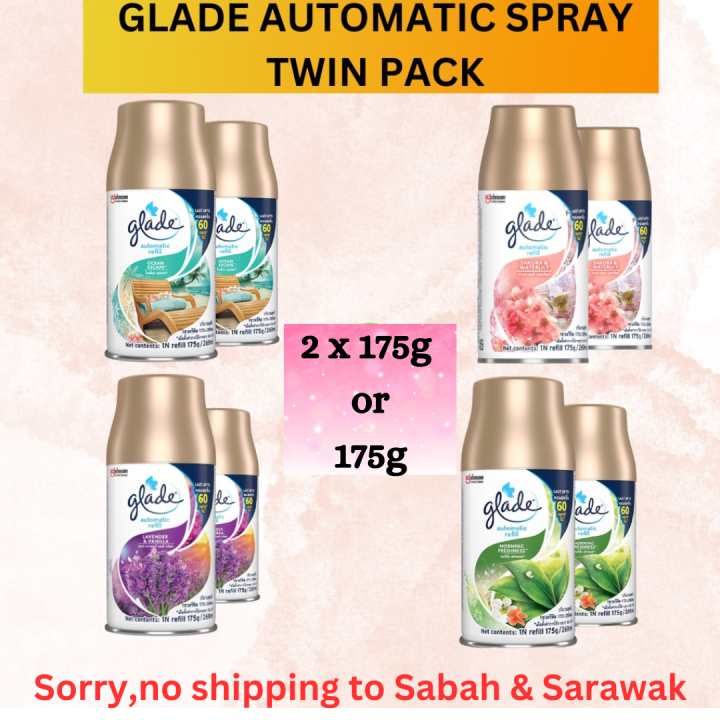 GLADE AUTOMATIC REFILL VALUE PACK 2X175G OR 175G EXP2024 Lazada