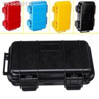 ☒ 5 Color Outdoor Shockproof Waterproof Box Survival Airtight Case Holder Storage Match Tool Earphone Case Travel Sealed Container