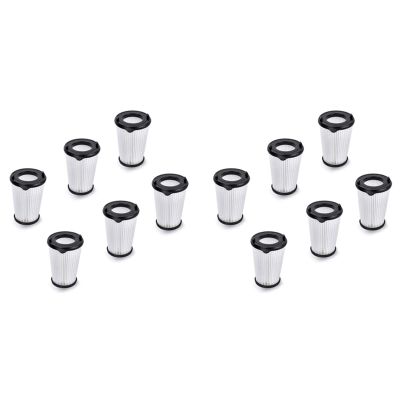 12Pcs CX7 Filter for ZB3301 Hepa Filter Replacement Filter CX7-2 Filter for Ergorapido Vacuum Cleaner