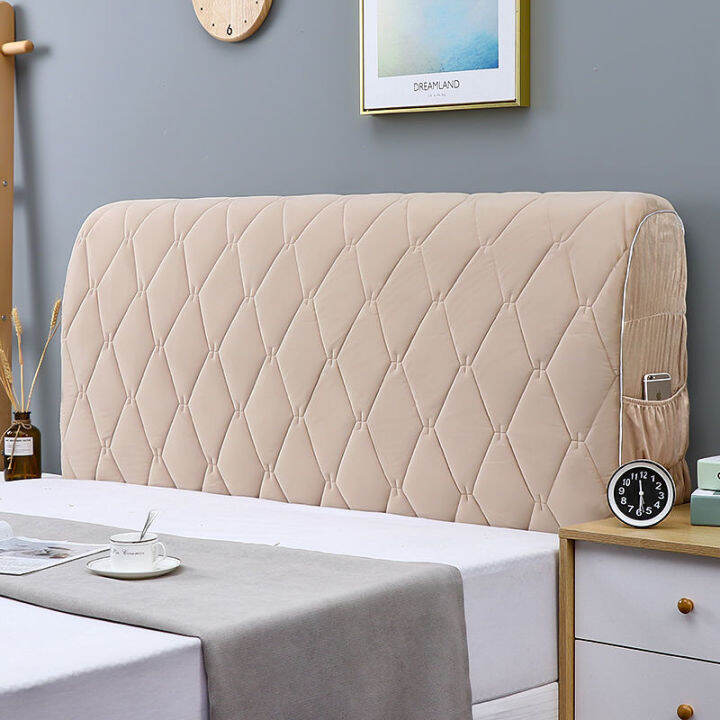 Luxury Thicken Headboard Cover Soft Bed Head Protection Cover All