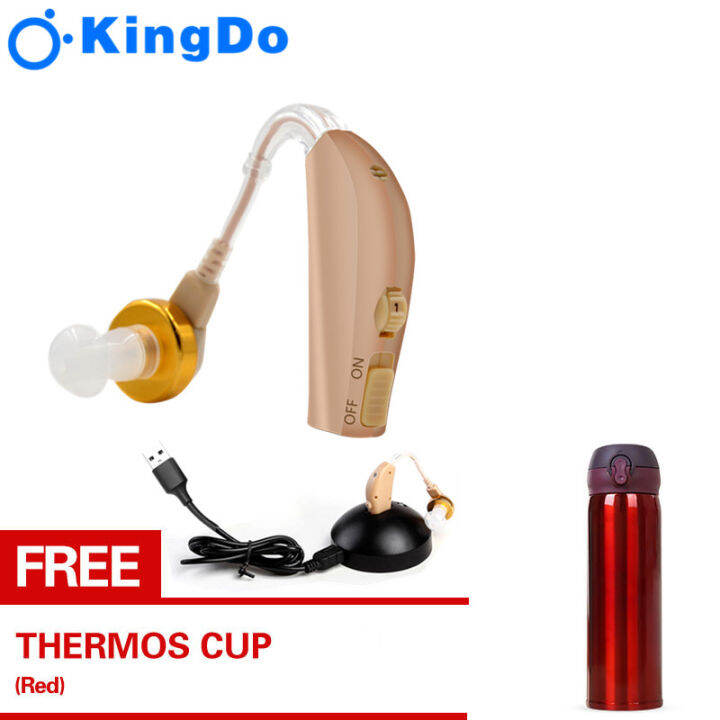 （Free thermos cup）hearing aid for senior original Rechargeable Ear