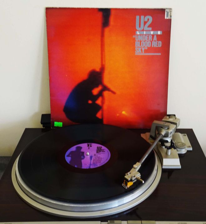 格安店　U2 BLOOD A  UNDER RED LPレコード  SKY 洋楽