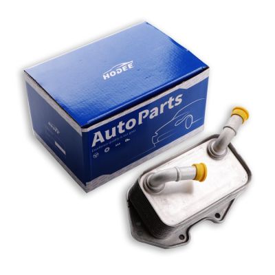 น้ำมันคูลเลอร์อลูมิเนียมสำหรับ VW Touareg Audi A4 A6 A7 Quattro S4 S5 Q5 OE: 06E 117 021G / 06E117021G