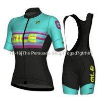 ☽✓ Professional running clothes harness shorts summer Cycling Jerseys version sports suit short sleeves womens sports suit