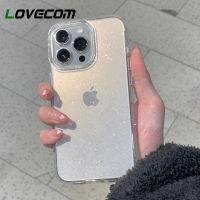 【 Cw】สำหรับ 14 Pro Max Case Glitter เกราะใสเคสกันกระแทกสำหรับ 13 12 11 Pro Max 8 7 Plus X XR XS Max Soft Cover