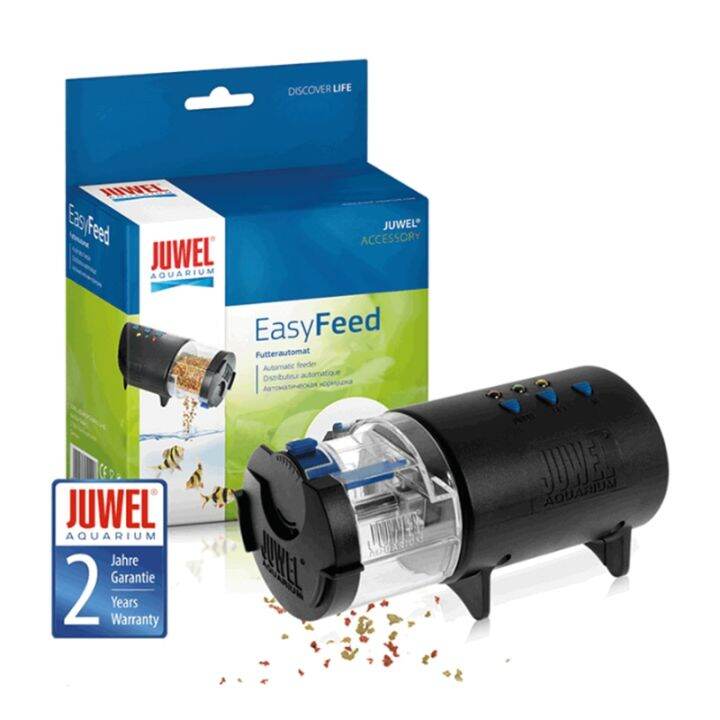 JUWEL Easyfeed Aquarium Auto Fish Feeder Automatic Flake Pellet Tank