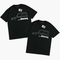 Side k Suzuki Jimny Sj410 Hologram Print Automotive T-shirt 2023 new popular