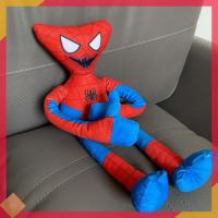 Poppy &amp; Spider man ชื่อร่วมเชื่อมโยง Huggy Wuggy ตุ๊กตา Plush เวลาเล่น Poppy ตุ๊กตาของเล่นสำหรับเด็ก 40 ซม.