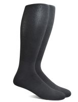 【jw】✹♣✑  Yomandamor Mens 4 Pairs Over the Calf Super Soft Diabetic/Dress Socks with Seamless Toe