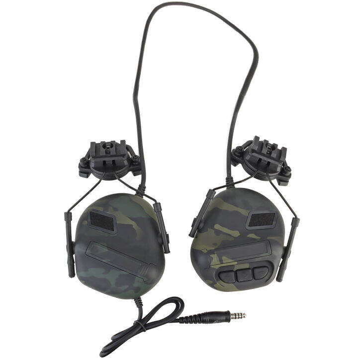 Tactical Headsets Sound Pickup Noise Reduction Headset Helmet Headphone