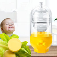 Kitchen childrens manual egg beater food grade silicone egg beater egg yolk egg white convenient hand tool