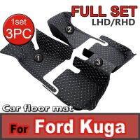 For Ford Kuga MK2 2013 2019 2017 Car Floor Mats Rugs Panel Footpads Carpet Cover Cape Foot Pads Sticker Accessories